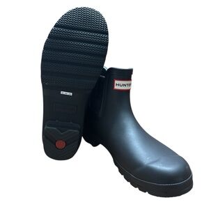 Hunter Women's Original Chelsea Boots Size 10 BLACK - BRAND NEW